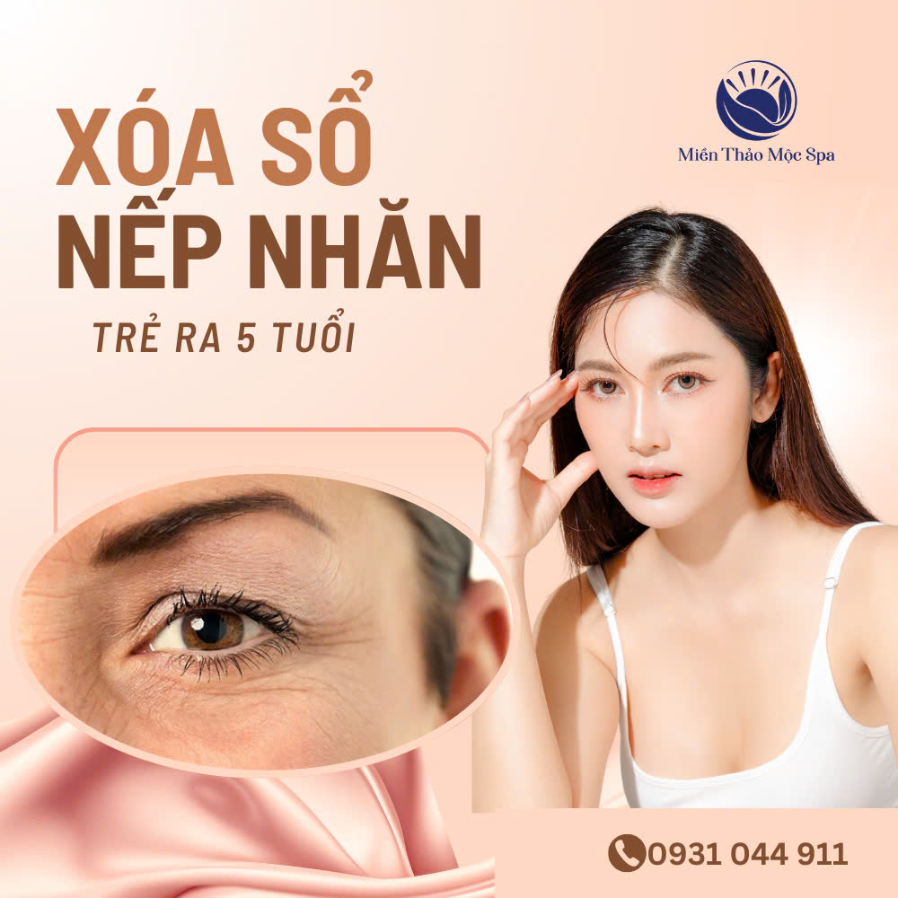 3- XOÁ SỔ NẾP NHĂN, TRẺ RA 5 TUỔI