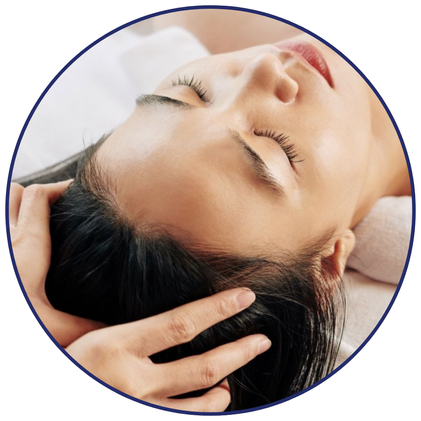 Bước 10 – Massage đầu thư giãn