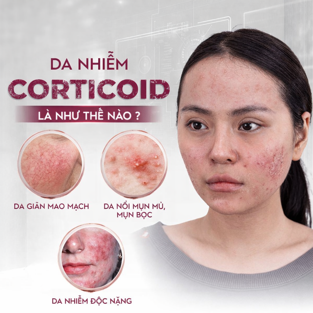 Điều trị da nhiễm corticoid tại spa có tốt không