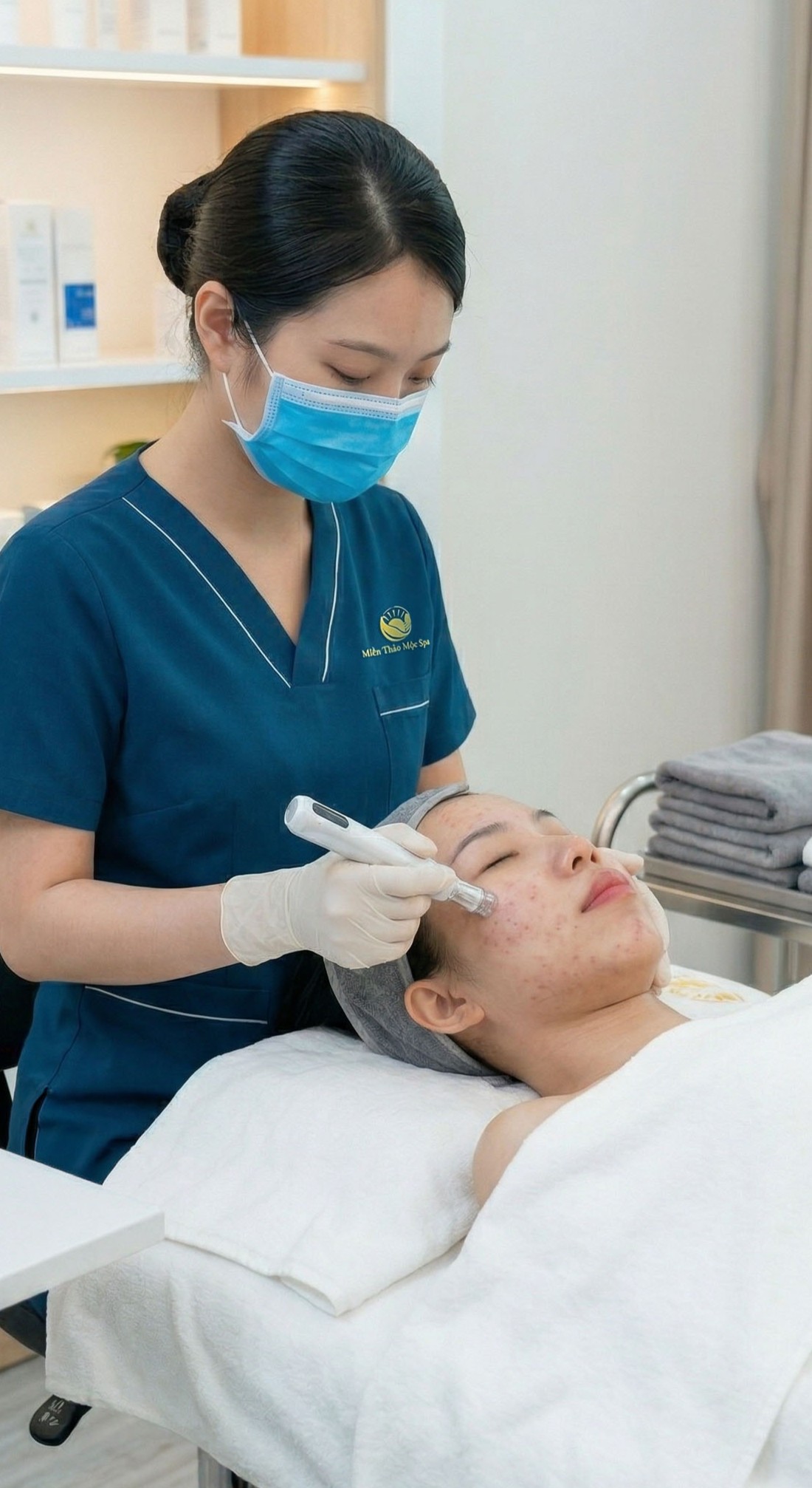 Meso căng bóng, trẻ hoá da Meso cang bong tre hoa da