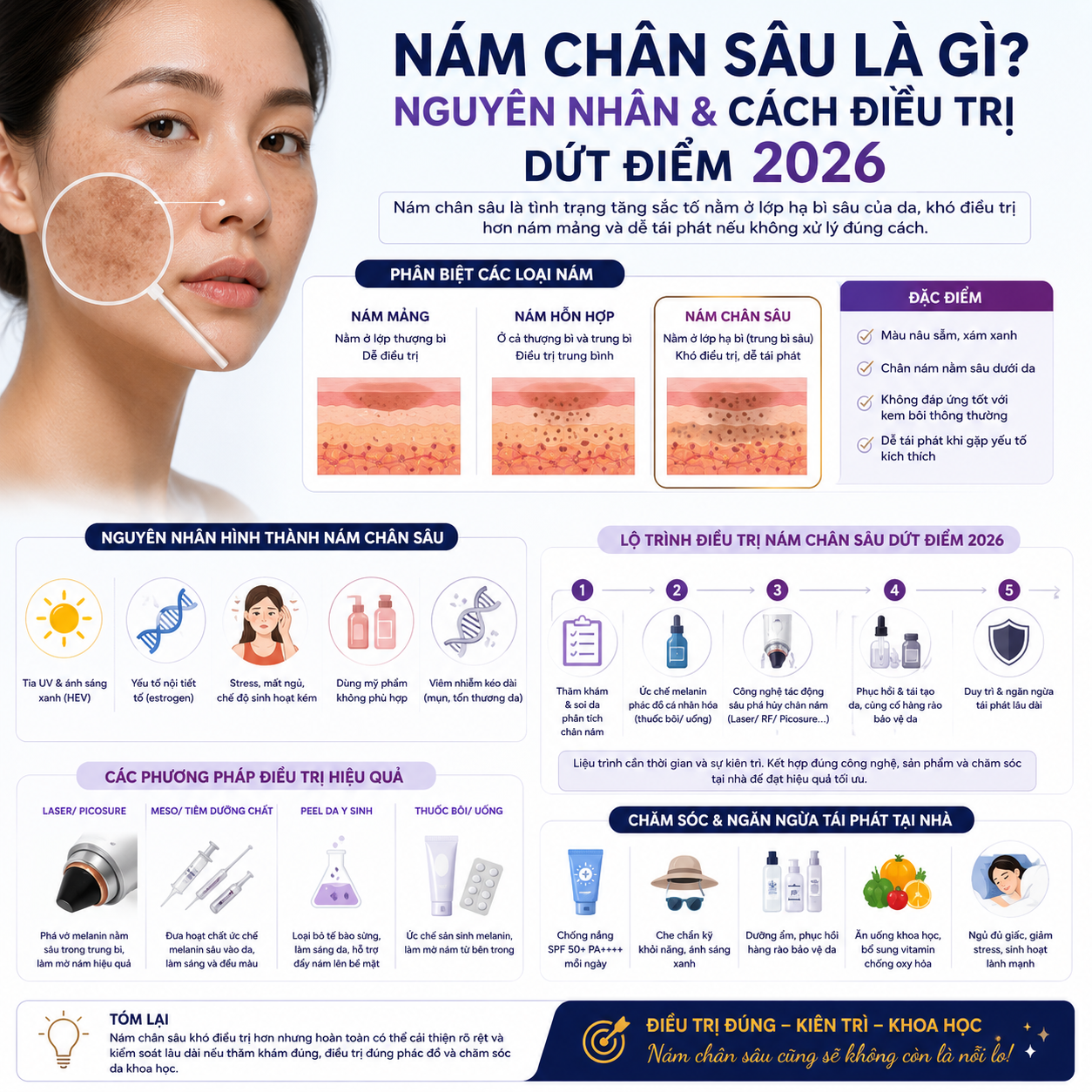 Nám chân sâu là gì? Nguyên nhân & Cách điều trị dứt điểm 2026