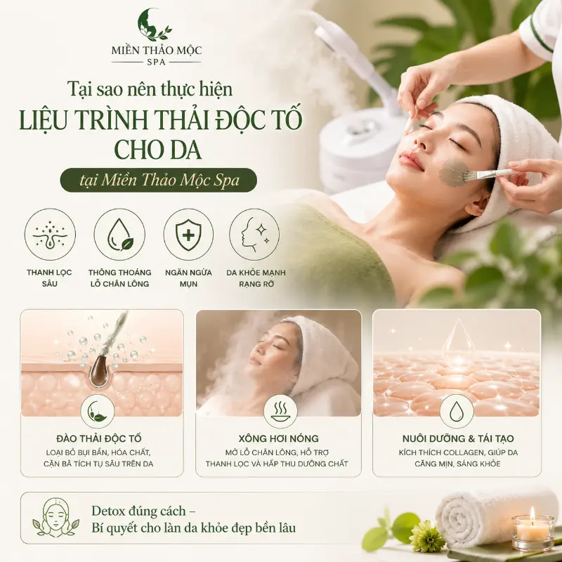 Thải Độc Tố Cho Da Là Gì